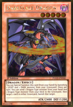 Darkflare Dragon⁣ - Premium Gold⁣ (Gold Rare)⁣ [040]