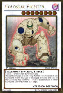 Colossal Fighter⁣ - Premium Gold⁣ (Gold Rare)⁣ [043]