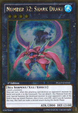 Number 32: Shark Drake - Premium Gold (Gold Rare) [PGLD-044]