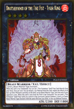 Brotherhood of the Fire Fist - Tiger King⁣ - Premium Gold⁣ (Gold Rare)⁣ [045]