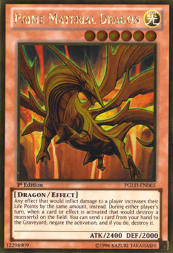 Prime Material Dragon⁣ - Premium Gold⁣ (Gold Rare)⁣ [065]