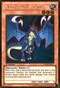 Exploder Dragon⁣ - Premium Gold⁣ (Gold Rare)⁣ [071]