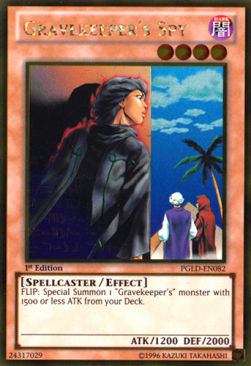 Gravekeeper's Spy⁣ - Premium Gold⁣ (Gold Rare)⁣ [082]