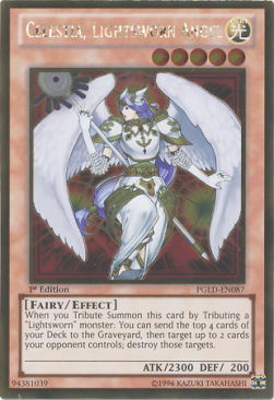 Celestia, Lightsworn Angel⁣ - Premium Gold⁣ (Gold Rare)⁣ [087]