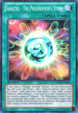 Sabatiel - The Philosopher's Stone⁣ - Dragons of Legend⁣ (Super Rare)⁣ [015]