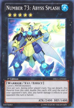 Number 73: Abyss Splash - Dragons of Legend (Super Rare) [DRLG-040]