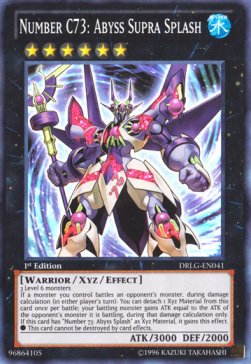 Number C73: Abyss Supra Splash⁣ - Dragons of Legend⁣ (Super Rare)⁣ [041]