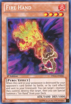 Fire Hand⁣ - Dragons of Legend⁣ (Secret Rare)⁣ [046]