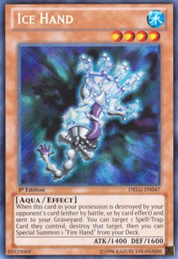 Ice Hand⁣ - Dragons of Legend⁣ (Secret Rare)⁣ [047]