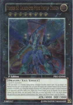 Number 62: Galaxy-Eyes Prime Photon Dragon (V.2 - Ultimate Rare) - Primal Origin (Ultimate Rare) [PRIO-040]