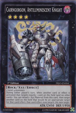 Cairngorgon, Antiluminescent Knight⁣ - Primal Origin⁣ (Super Rare)⁣ [054]