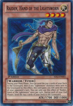 Raiden, Hand of the Lightsworn⁣ - Structure Deck: The Realm of Light⁣ (Super Rare)⁣ [003]