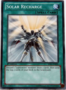 Solar Recharge⁣ - Structure Deck: The Realm of Light⁣ (Common)⁣ [026]