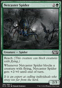 Netcaster Spider - Magic 2015 (Common) [M15-186]