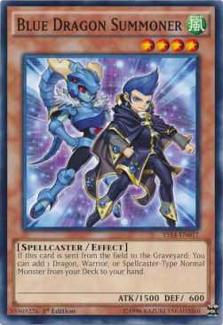 Blue Dragon Summoner⁣ - Super Starter: Space-Time Showdown⁣ (Common)⁣ [017]