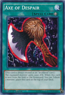 Axe of Despair⁣ - Super Starter: Space-Time Showdown⁣ (Common)⁣ [026]
