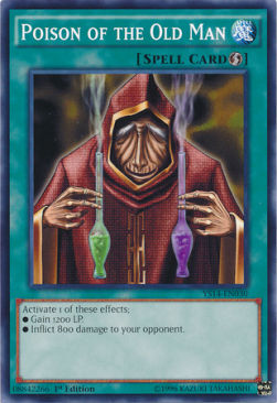 Poison of the Old Man⁣ - Super Starter: Space-Time Showdown⁣ (Common)⁣ [030]