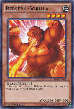 Berserk Gorilla (V.1 - Rare)⁣ - Battle Pack 3: Monster League⁣ (Rare)⁣ [008]