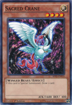 Sacred Crane (V.1 - Common)⁣ - Battle Pack 3: Monster League⁣ (Common)⁣ [010]