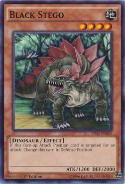 Black Stego (V.1 - Common)⁣ - Battle Pack 3: Monster League⁣ (Common)⁣ [025]