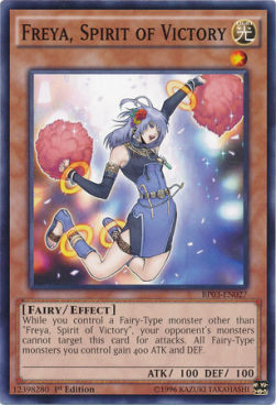 Freya, Spirit of Victory (V.1 - Common)⁣ - Battle Pack 3: Monster League⁣ (Common)⁣ [027]