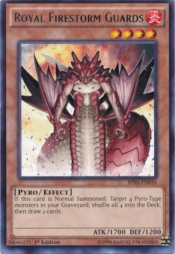 Royal Firestorm Guards (V.1 - Rare)⁣ - Battle Pack 3: Monster League⁣ (Rare)⁣ [034]