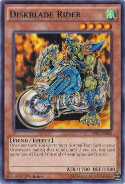 Diskblade Rider (V.1 - Rare)⁣ - Battle Pack 3: Monster League⁣ (Rare)⁣ [043]