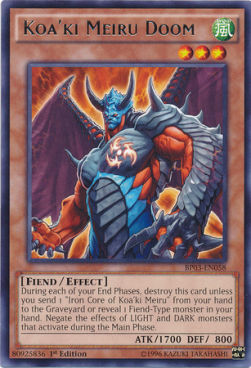 Koa'ki Meiru Doom (V.1 - Rare)⁣ - Battle Pack 3: Monster League⁣ (Rare)⁣ [058]