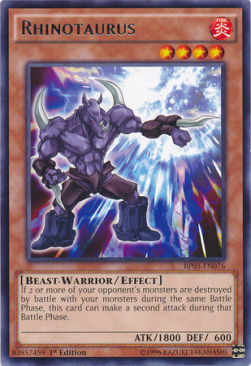 Rhinotaurus (V.1 - Rare)⁣ - Battle Pack 3: Monster League⁣ (Rare)⁣ [076]