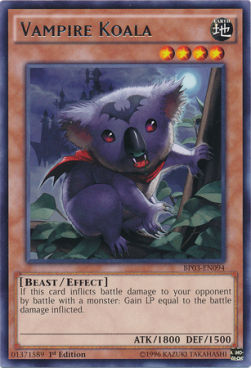 Vampiric Koala (V.1 - Rare)⁣ - Battle Pack 3: Monster League⁣ (Rare)⁣ [094]
