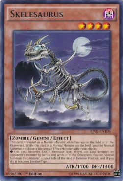 Skelesaurus (V.1 - Rare) - Battle Pack 3: Monster League (Rare) [BP03-108]