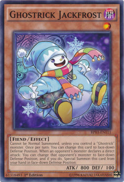 Ghostrick Jackfrost (V.1 - Common)⁣ - Battle Pack 3: Monster League⁣ (Common)⁣ [111]