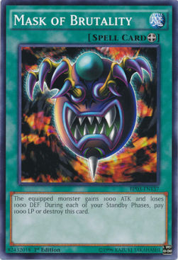 Mask of Brutality (V.1 - Common)⁣ - Battle Pack 3: Monster League⁣ (Common)⁣ [137]