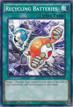 Recycling Batteries (V.1 - Common)⁣ - Battle Pack 3: Monster League⁣ (Common)⁣ [158]