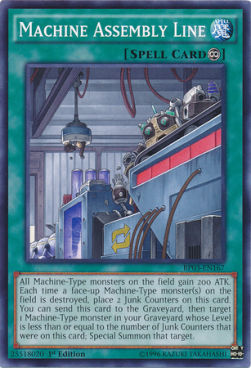 Machine Assembly Line (V.1 - Common)⁣ - Battle Pack 3: Monster League⁣ (Common)⁣ [167]