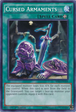 Cursed Armaments (V.1 - Common)⁣ - Battle Pack 3: Monster League⁣ (Common)⁣ [169]