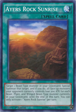 Ayers Rock Sunrise (V.1 - Common)⁣ - Battle Pack 3: Monster League⁣ (Common)⁣ [183]