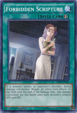 Forbidden Scripture (V.1 - Common)⁣ - Battle Pack 3: Monster League⁣ (Common)⁣ [184]