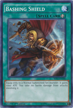 Bashing Shield (V.1 - Common)⁣ - Battle Pack 3: Monster League⁣ (Common)⁣ [186]