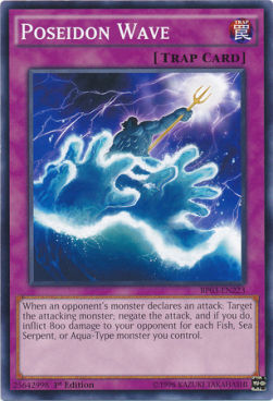 Poseidon Wave (V.1 - Common)⁣ - Battle Pack 3: Monster League⁣ (Common)⁣ [223]