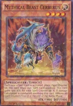 Mythical Beast Cerberus (V.2 - Shatterfoil)⁣ - Battle Pack 3: Monster League⁣ (Shatterfoil)⁣ [018]