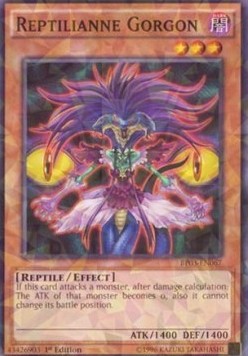 Reptilianne Gorgon (V.2 - Shatterfoil)⁣ - Battle Pack 3: Monster League⁣ (Shatterfoil)⁣ [067]