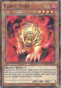 Flame Tiger (V.2 - Shatterfoil)⁣ - Battle Pack 3: Monster League⁣ (Shatterfoil)⁣ [095]