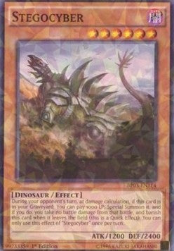 Stegocyber (V.2 - Shatterfoil)⁣ - Battle Pack 3: Monster League⁣ (Shatterfoil)⁣ [114]