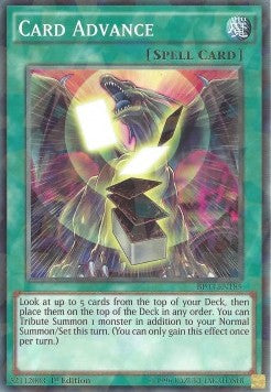 Card Advance (V.2 - Shatterfoil) - Battle Pack 3: Monster League (Shatterfoil) [BP03-185]