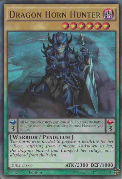 Dragon Horn Hunter (V.1 - Super Rare)⁣ - Duelist Alliance⁣ (Super Rare)⁣ [000]