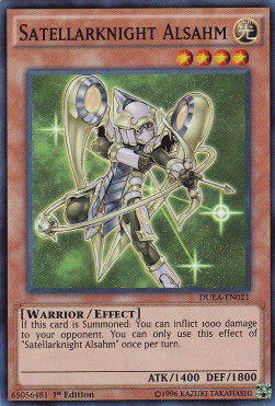 Satellarknight Alsahm⁣ - Duelist Alliance⁣ (Super Rare)⁣ [021]