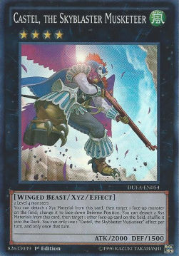 Castel, the Skyblaster Musketeer⁣ - Duelist Alliance⁣ (Super Rare)⁣ [054]