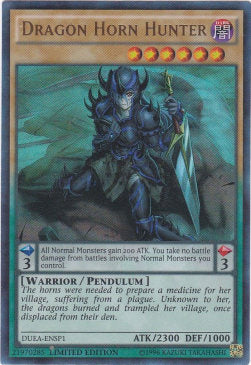 Dragon Horn Hunter (V.2 - Ultra Rare)⁣ - Duelist Alliance⁣ (Ultra Rare)⁣ [SP1]
