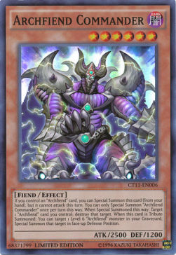 Archfiend Commander⁣ - 2014 Mega-Tins⁣ (Super Rare)⁣ [006]